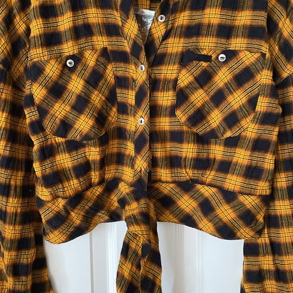 Free People Sakura Plaid Top - Picture 5 of 7